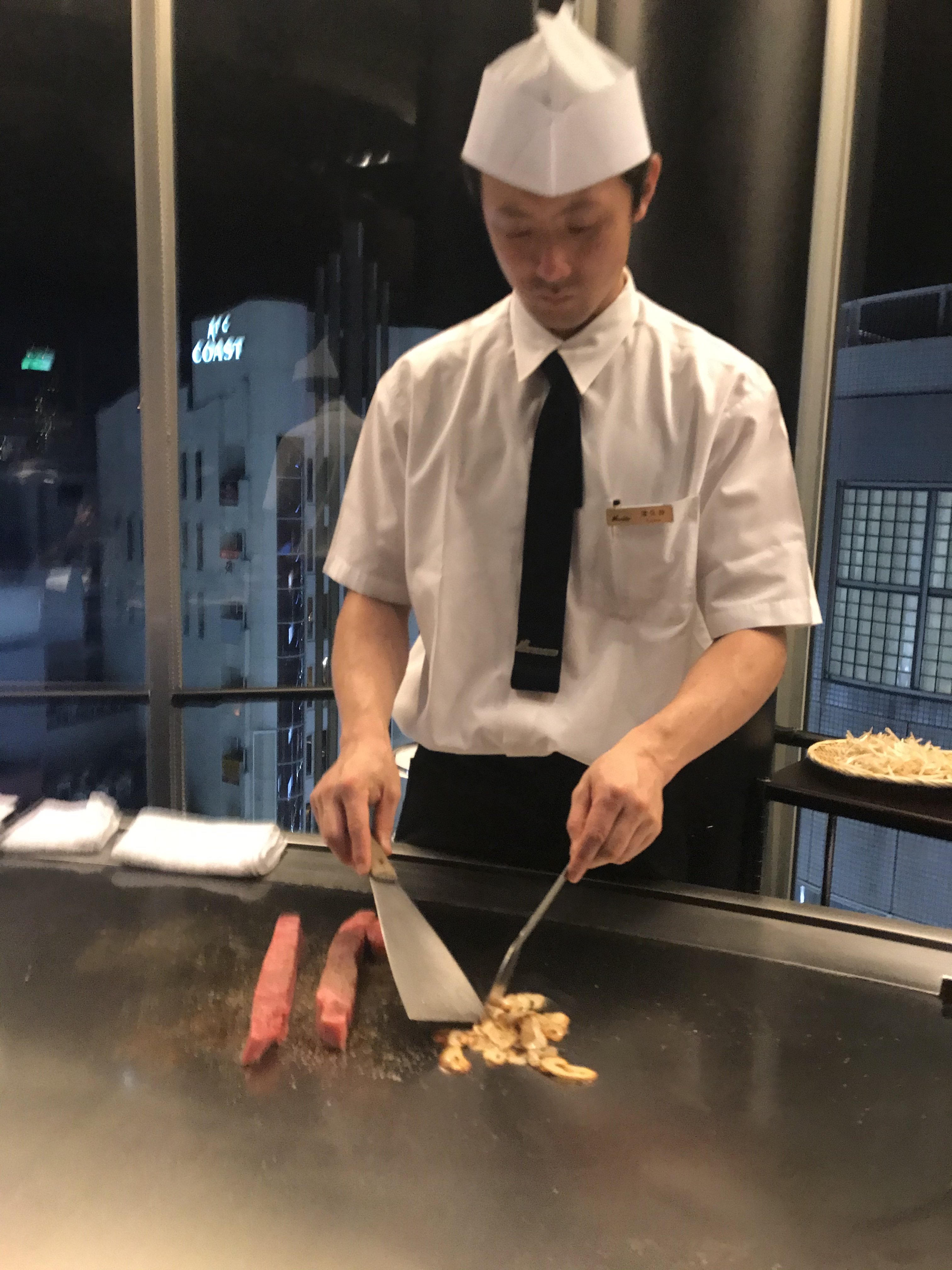 Notre cuisinier pour le bœuf de Kobe