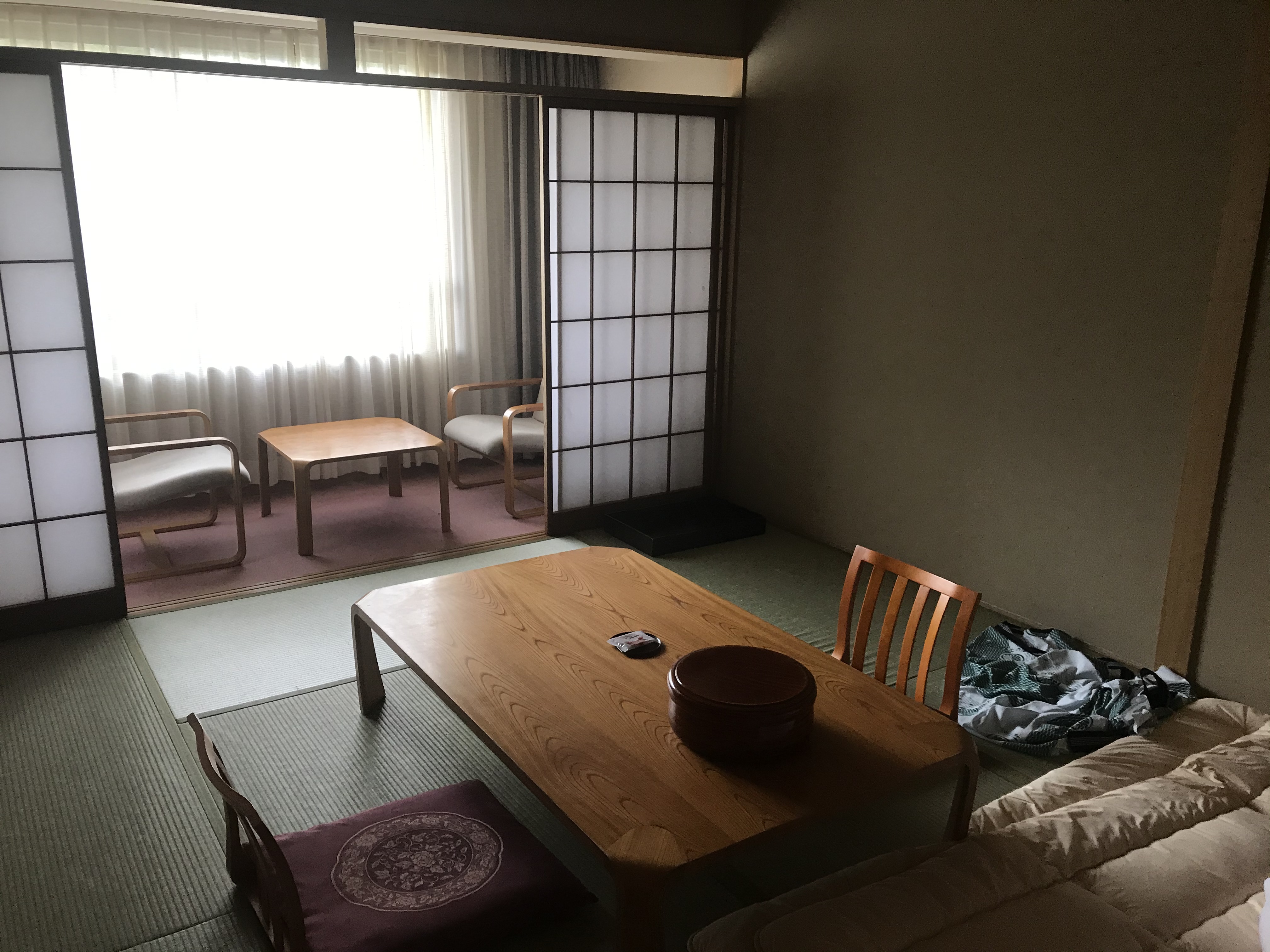 La chambre Japonaise de l’hôtel