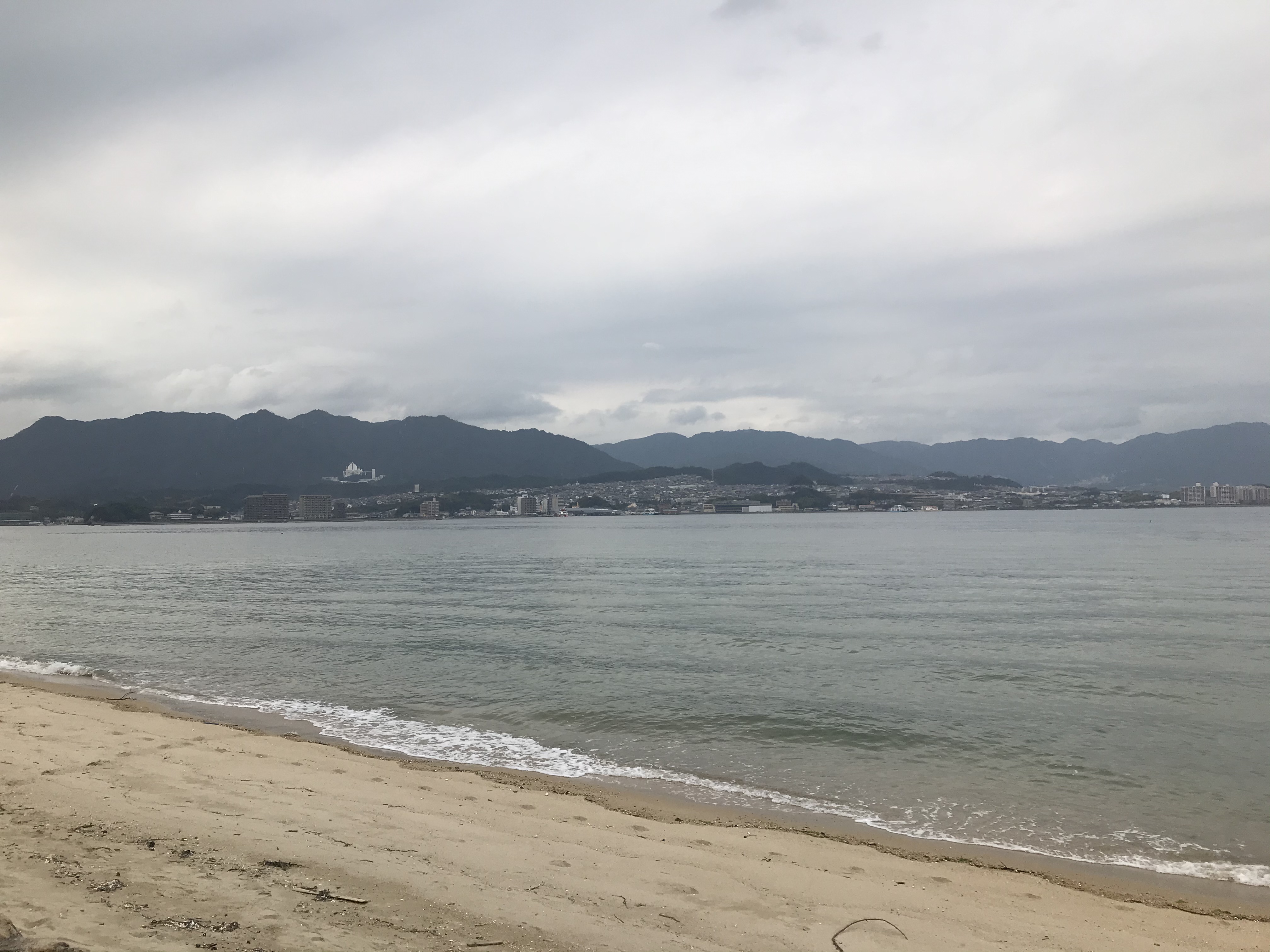 La plage de Miyajima