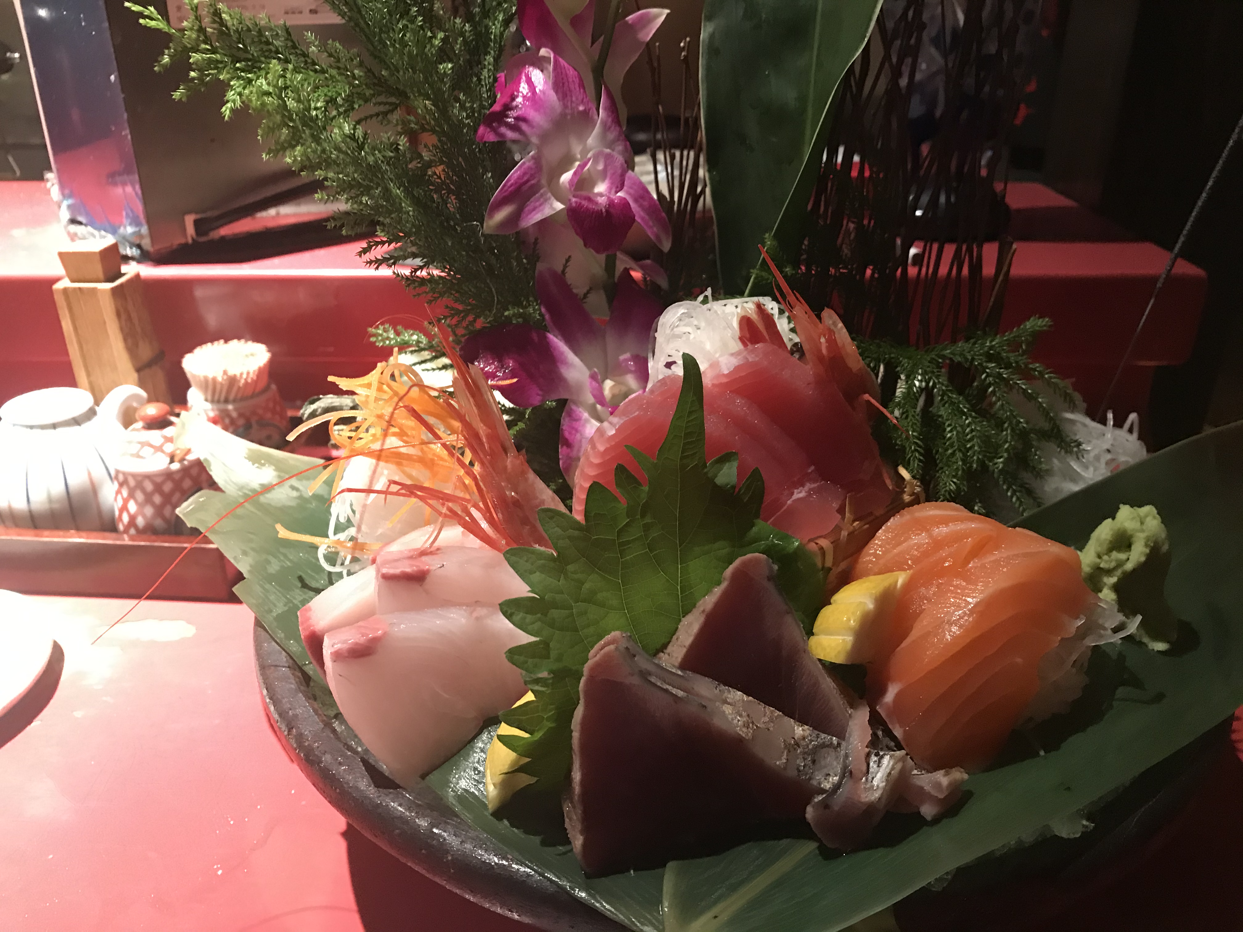 Mon plateau de sashimi